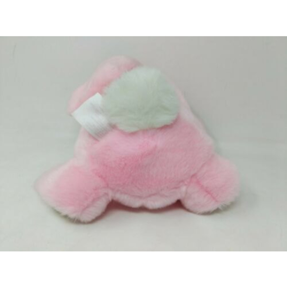 Fairview Basket Buddies Easter Bunny Rabbit Plush Pink Hearts 10" VTG Stuffed - Picture 6 of 11